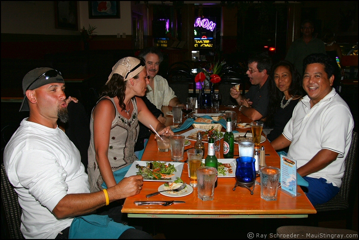  Photo of Phil Benoit With JazzWorks Friends in Maui Hawaii 
