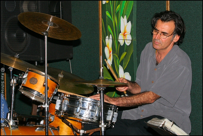  Photo of Paul Marchetti - Local Maui Jazz Drummer 