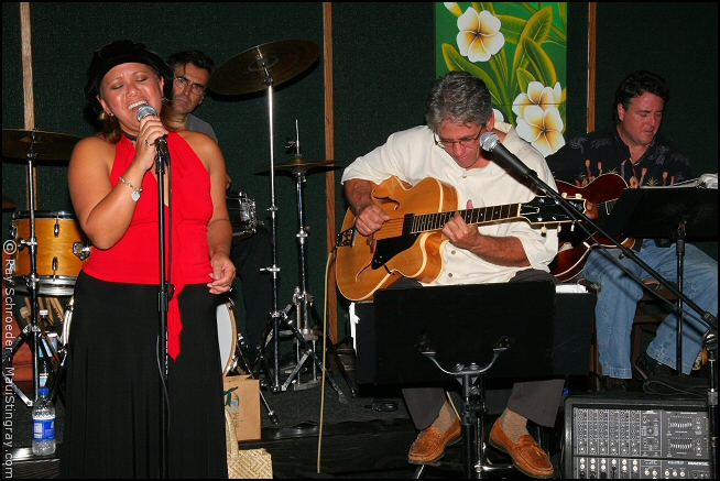  Photo of Jazz Singer Angela Benoit in Wailea Maui Hawaii 